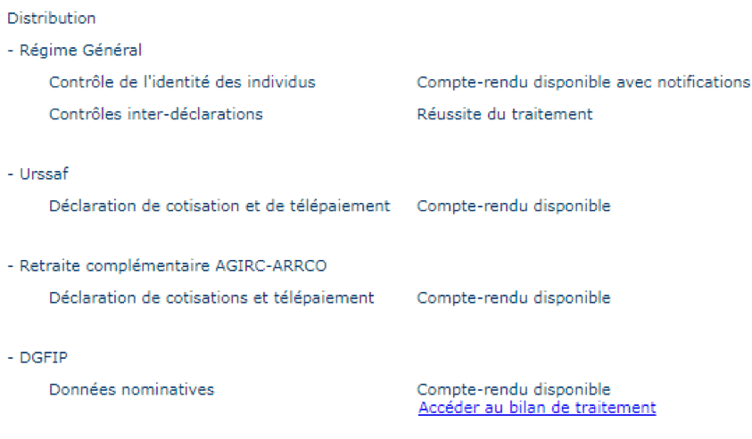 compte rendu net entreprise pour récupérer le taux du pas