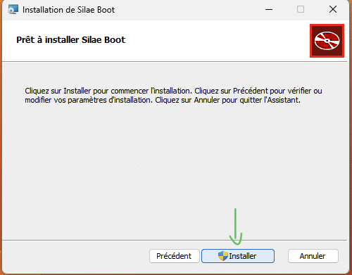 installer silae sur le bureau